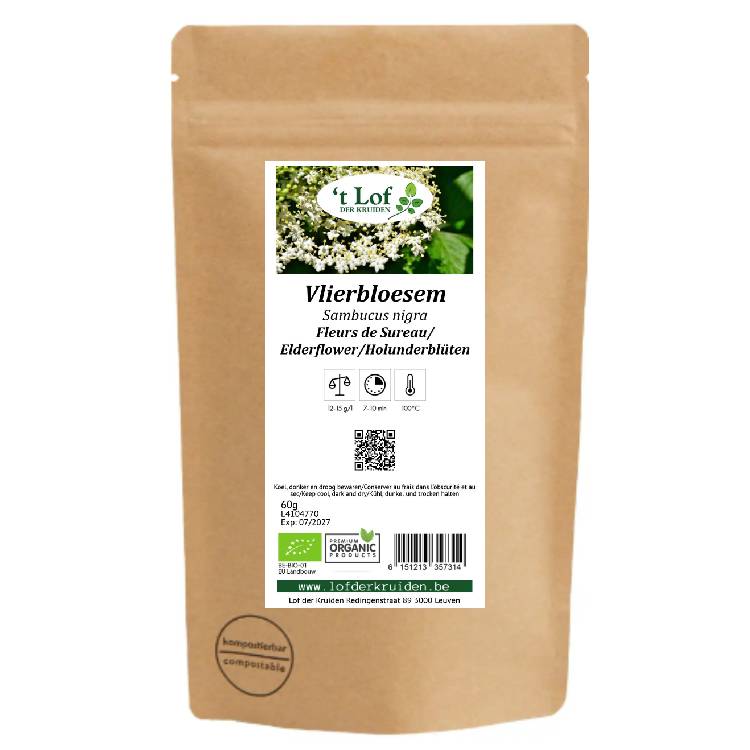 Fleur de sureau Bio - 65 gr 2 Fleur de sureau Bio - 65 gr – Image 2