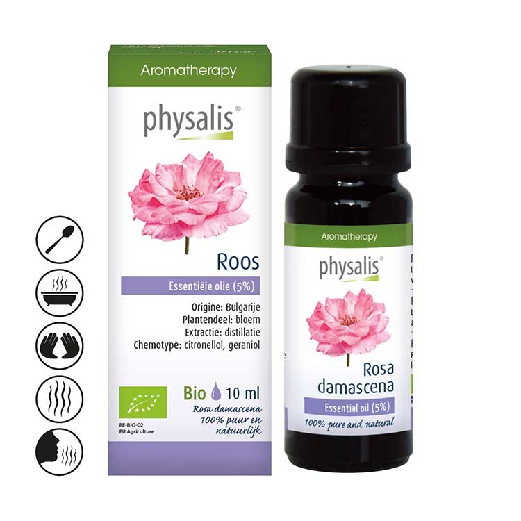 Huile essentielle de rose physalis