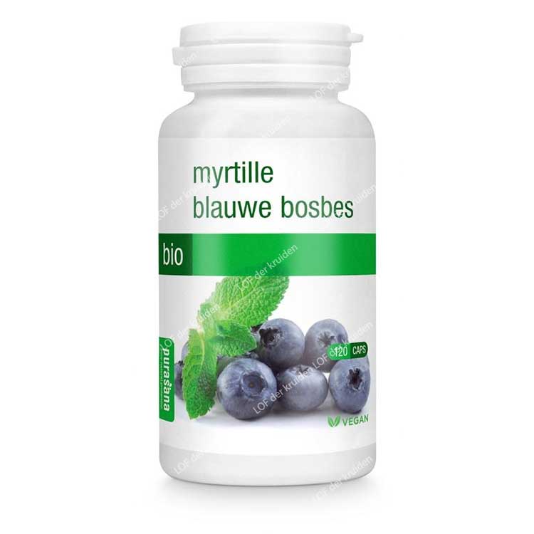 gélules de myrtille