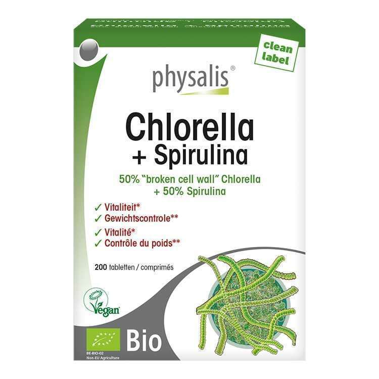 Physalis Chlorella Spiruline