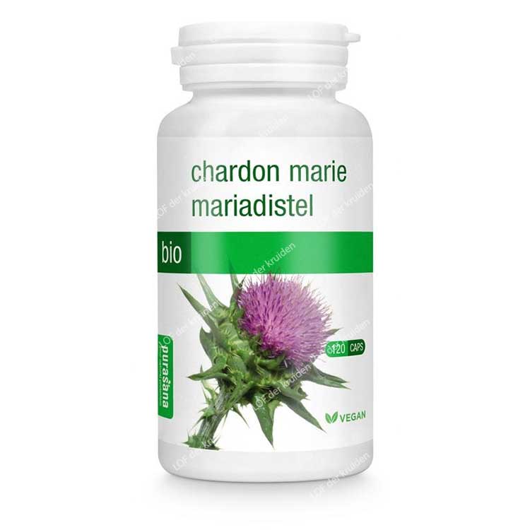 Capsules de chardon-marie Purasana