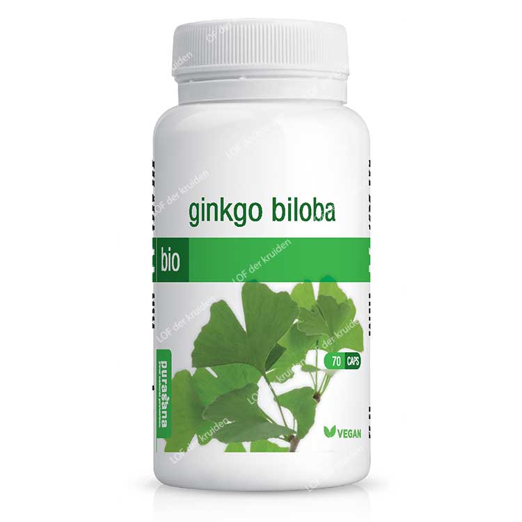Gélules de ginkgo Purasana