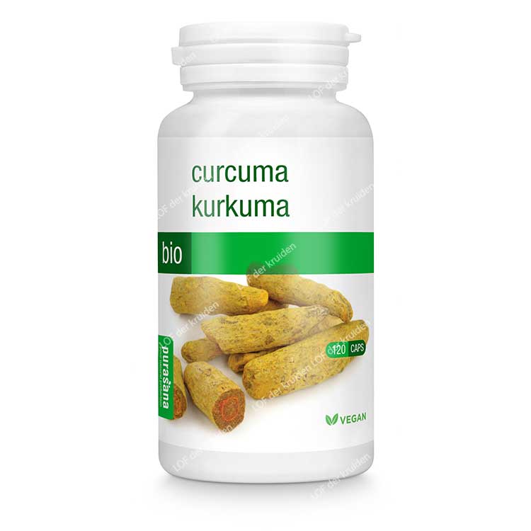 Capsules de curcuma purasana