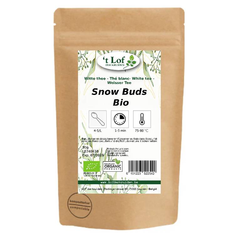 Thé blanc Bio Snow Buds (Chine) - 50 gr 2 Thé blanc Bio Snow Buds (Chine) - 50 gr – Image 2